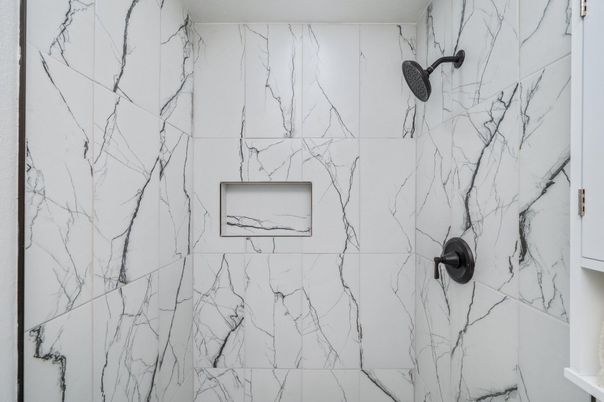 Bathroom, Interior, Marble Walls