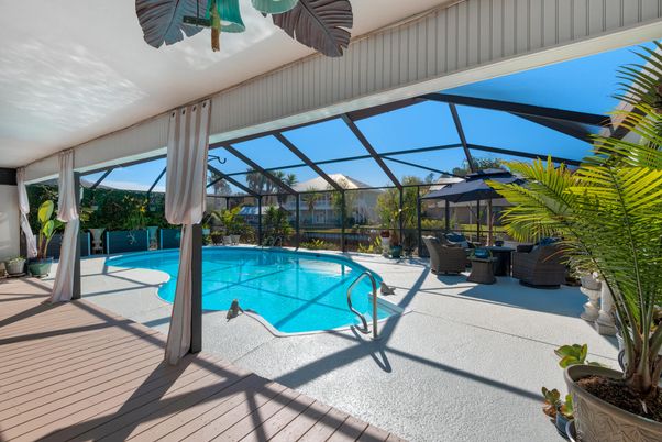 Glass Ceilings, Interior, Pool, Sun Room