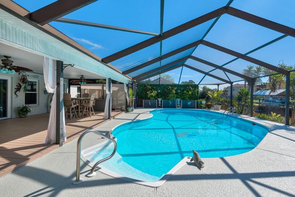 Glass Ceilings, Interior, Pool, Sun Room