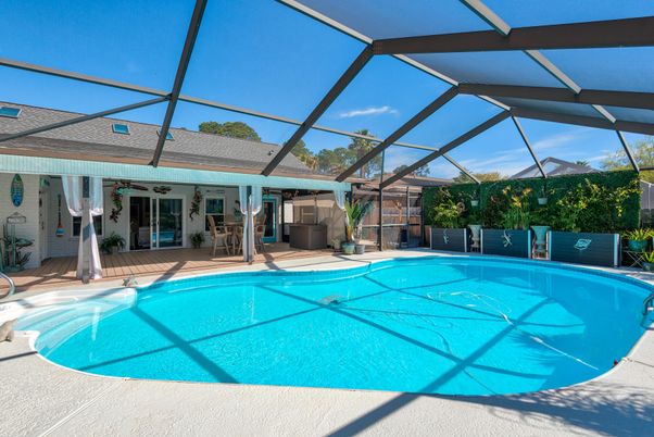 Glass Ceilings, Interior, Pool, Sun Room