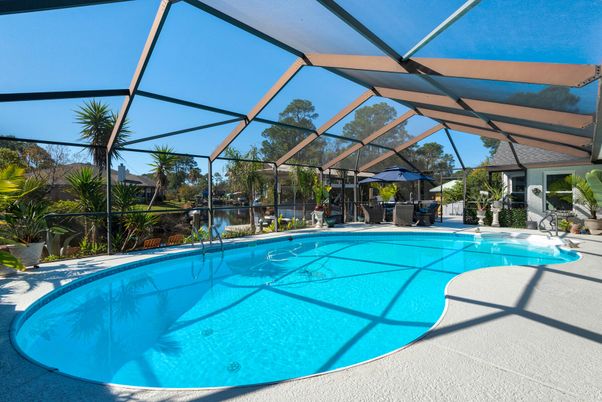 Glass Ceilings, Interior, Pool, Sun Room