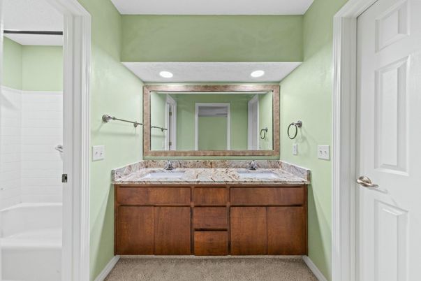 Bathroom, Interior, Recessed Lighting