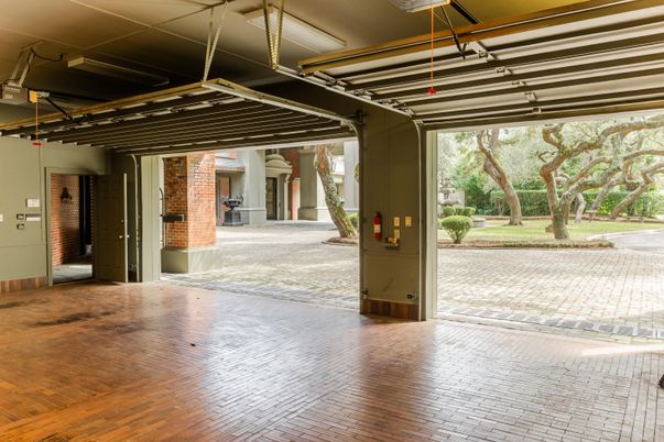 Interior, Stone Walls, Wood Texture Flooring