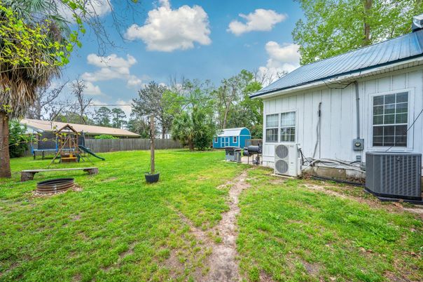 Backyard, Exterior, Playground, Solar Panels