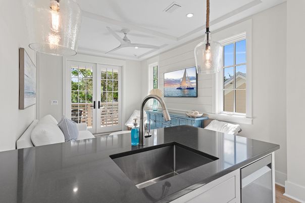 Interior, Kitchen, Pendant Lights, Recessed Lighting