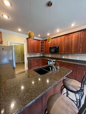 Interior, Kitchen, Pendant Lights, Recessed Lighting