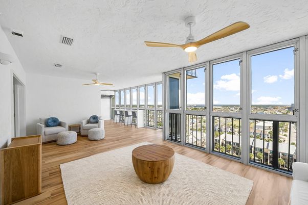 Interior, Sun Room, Wood Texture Flooring