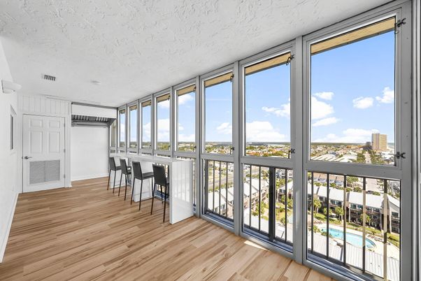 Interior, Sun Room, Wood Texture Flooring