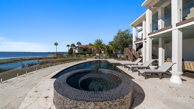 Exterior, Lake, Pool, Water