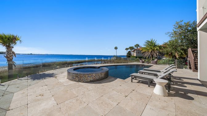 Exterior, Lake, Pool