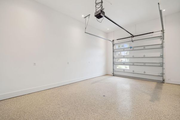 Garage, Interior, Recessed Lighting