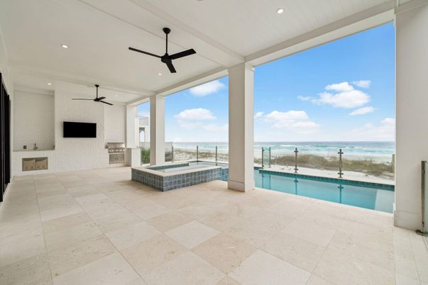 Interior, Recessed Lighting, Water