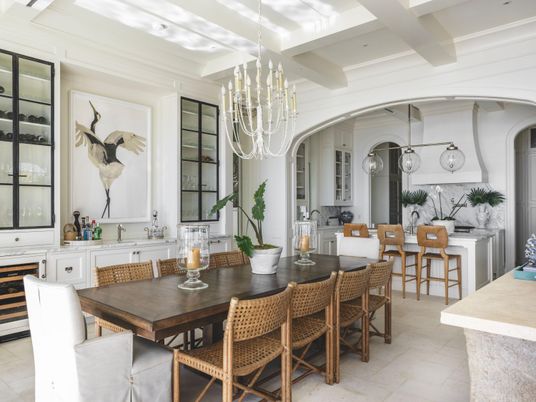 Chandelier, Dining room, Interior