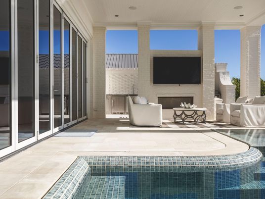 Fireplace, Interior, Pool
