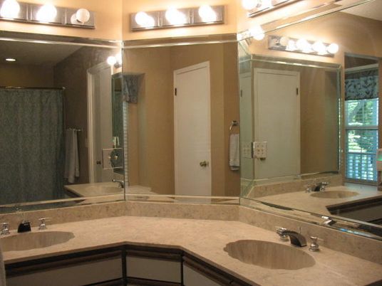 Bathroom, Dual Sink Vanities, Glass Shower, Interior