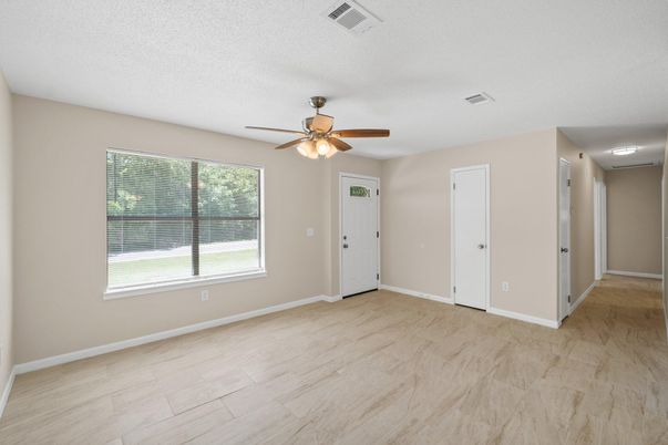 Empty room, Interior, Wood Texture Flooring
