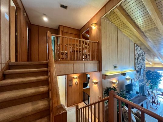 Interior, Recessed Lighting, Wooden Ceilings