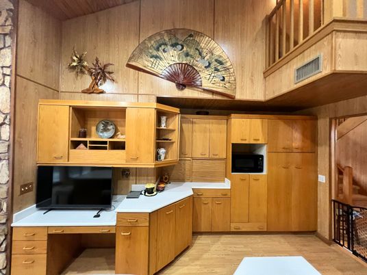 Home Office, Interior, Kitchen, Wood Texture Flooring
