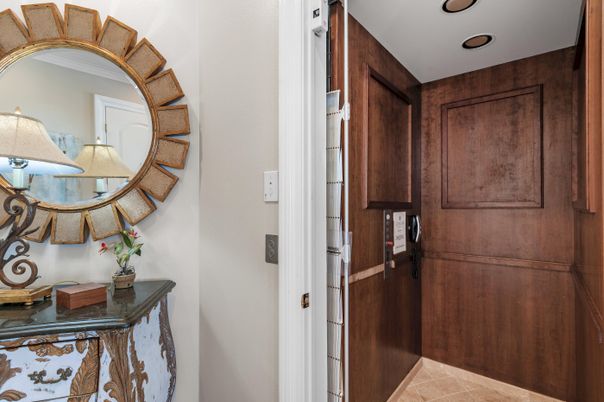 Elevator, Interior, Recessed Lighting