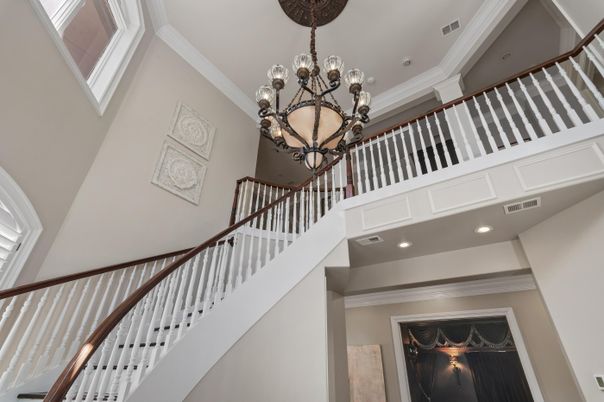 Chandelier, Interior, Recessed Lighting