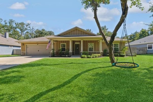 Attached, Backyard, Exterior, Facade, Ranch
