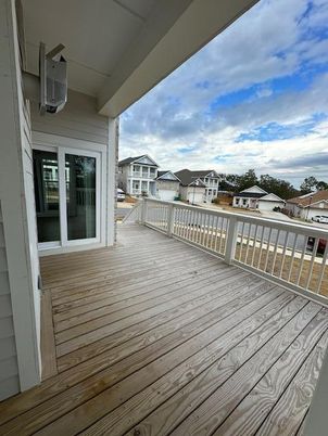 Exterior, Wood Texture Flooring