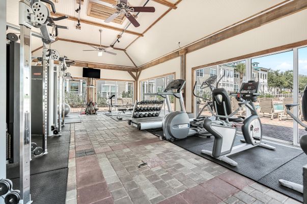 Fitness Equipment, Gym, Interior