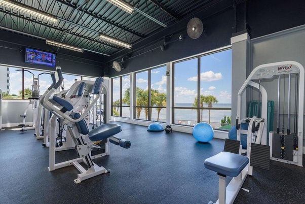 Fitness Equipment, Gym, Interior, Water