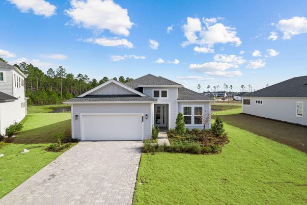 Attached, Exterior, Facade, Ranch