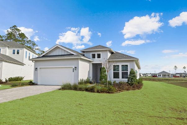 Attached, Exterior, Facade, Ranch
