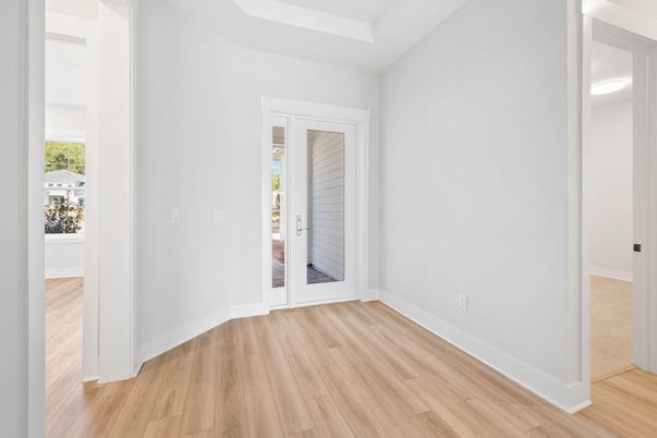 Empty room, Interior, Wood Texture Flooring