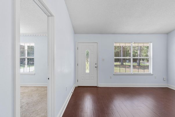 Empty room, Interior, Wood Texture Flooring