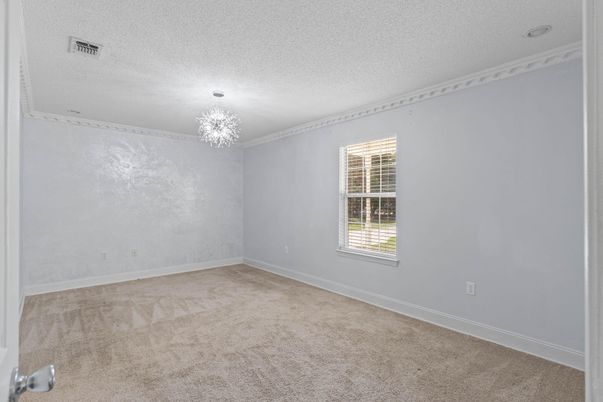 Chandelier, Empty room, Interior
