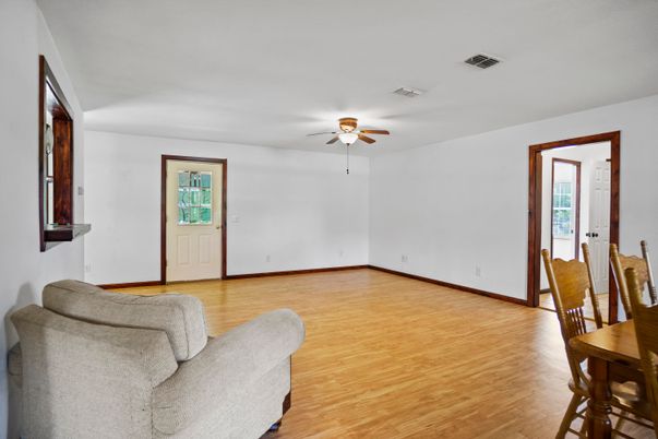 Empty room, Interior, Wood Texture Flooring