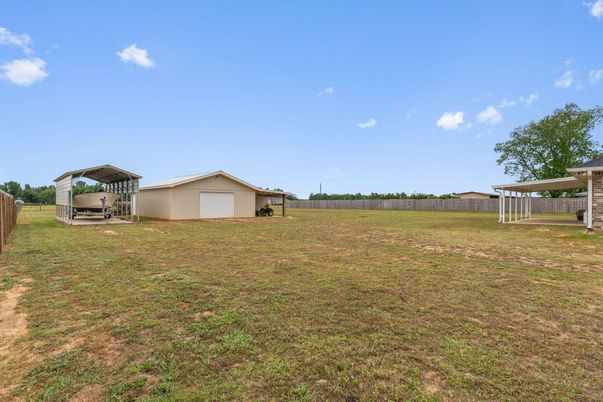 Backyard, Detached Garage, Exterior