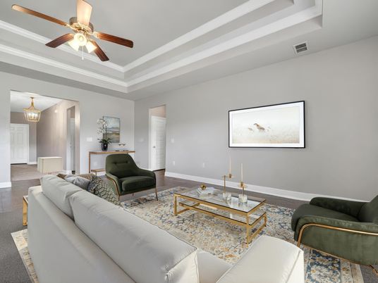 Chandelier, Interior, Living room