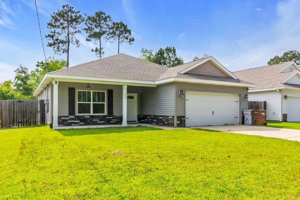 Attached, Backyard, Exterior, Facade, Ranch