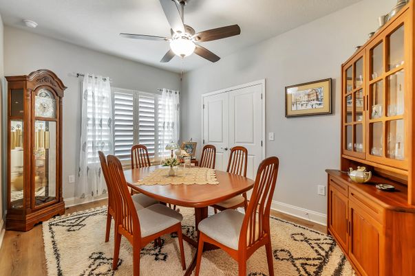 Dining room, Interior, Wood Texture Flooring