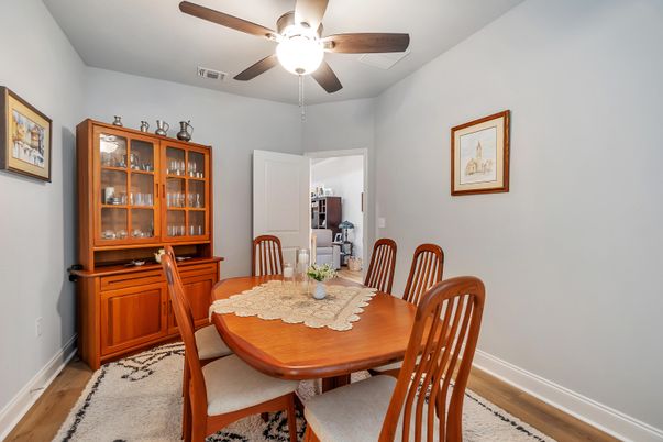 Dining room, Interior, Wood Texture Flooring
