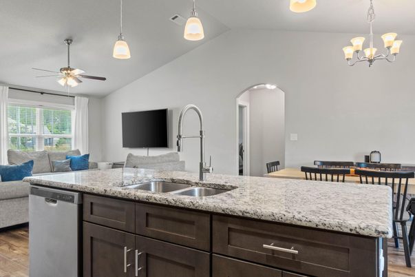 Chandelier, Dining room, Interior, Kitchen, Living room, Pendant Lights