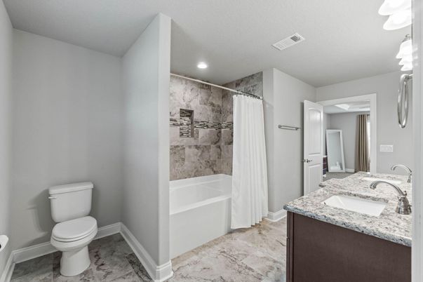 Bathroom, Interior, Recessed Lighting