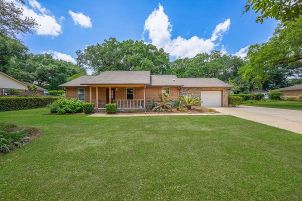 Attached, Backyard, Exterior, Facade, Ranch