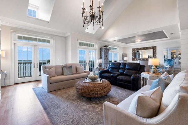 Chandelier, Interior, Living room, Wood Texture Flooring