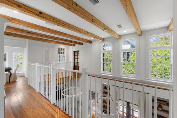 Interior, Recessed Lighting, Wooden Beams, Wood Texture Flooring