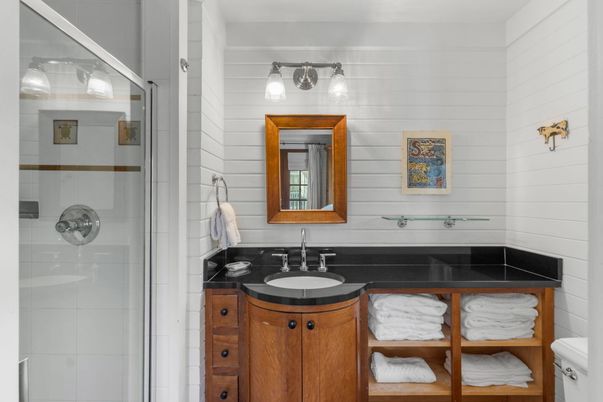 Bathroom, Glass Shower, Interior