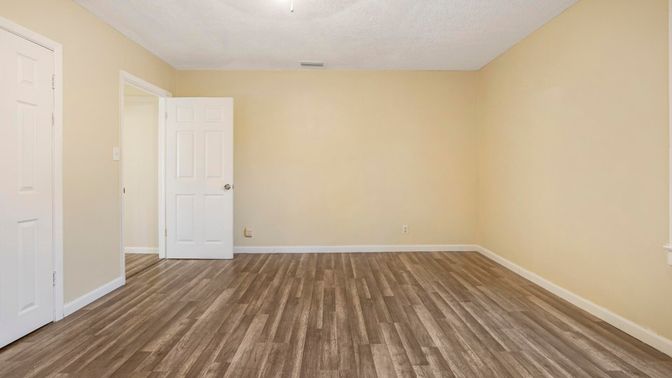 Empty room, Interior, Wood Texture Flooring