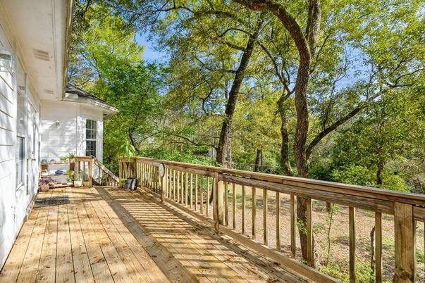 Exterior, Wood Texture Flooring