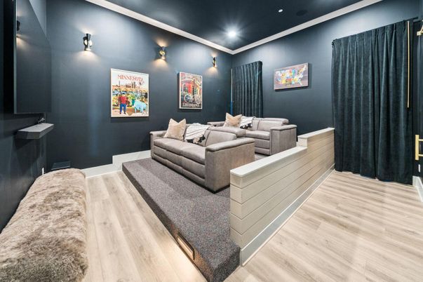 Interior, Recessed Lighting, Wood Texture Flooring