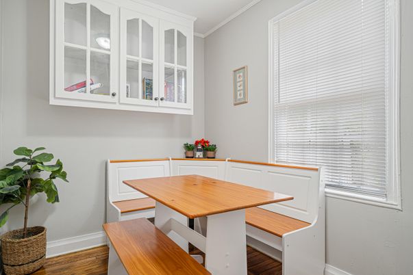 Dining room, Interior, Wood Texture Flooring