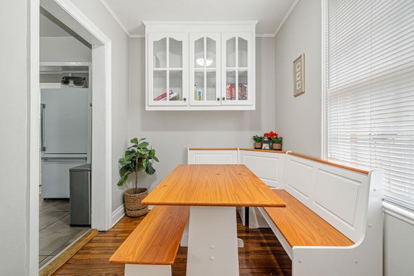 Dining room, Interior, Wood Texture Flooring